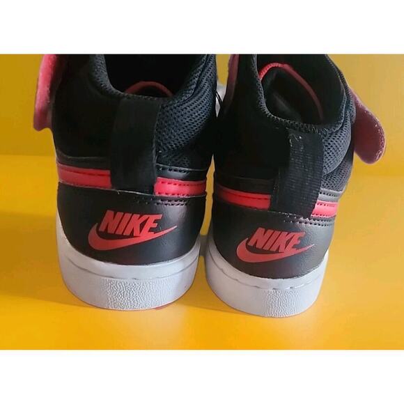 Nike Red And Black High Tops Cd7782-003 Womens 6.5 Kids 5Y Nice Condition - Picture 4 of 8